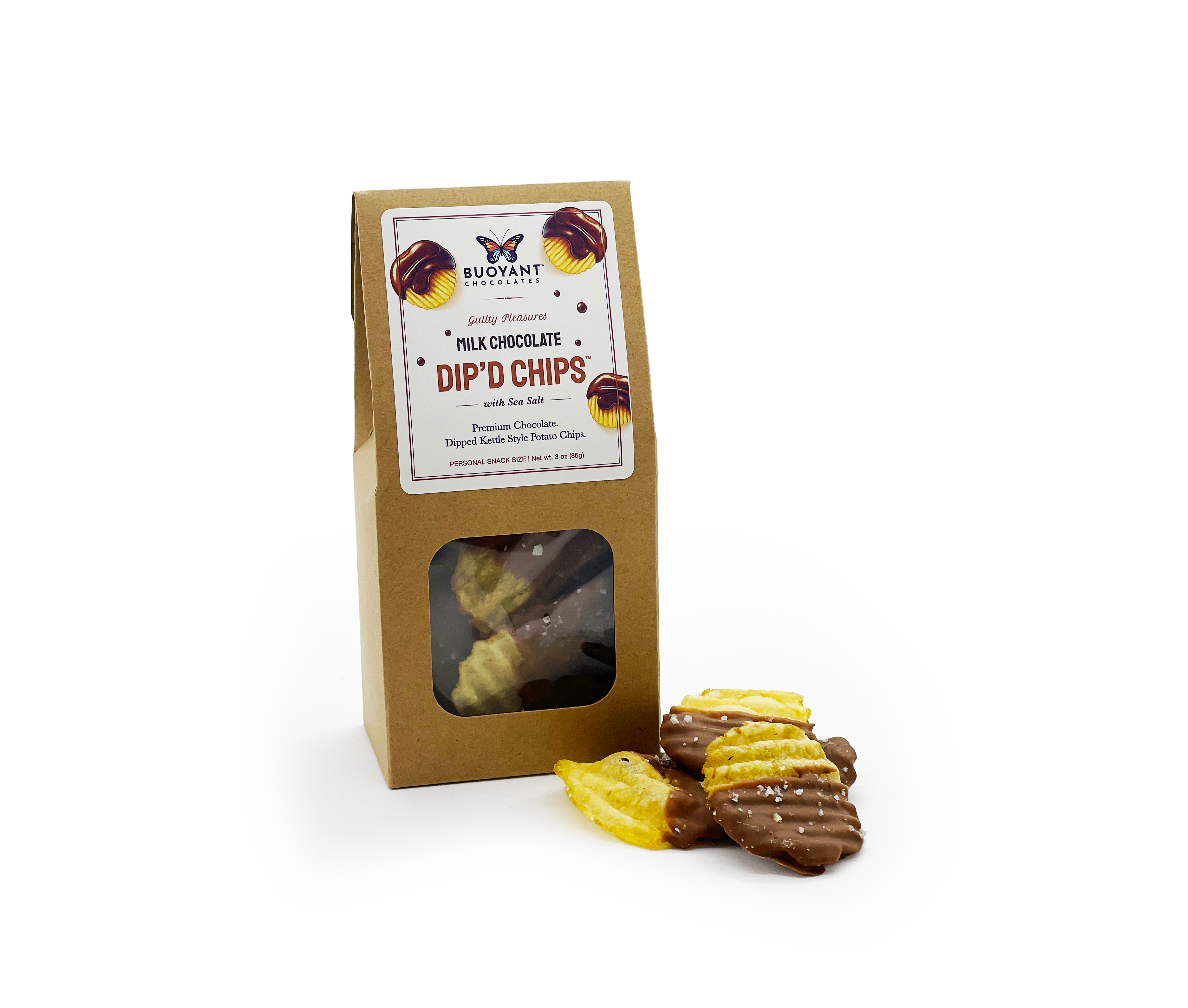 DIP'D CHIPS - Milk Chocolate – Buoyant Brands Inc.