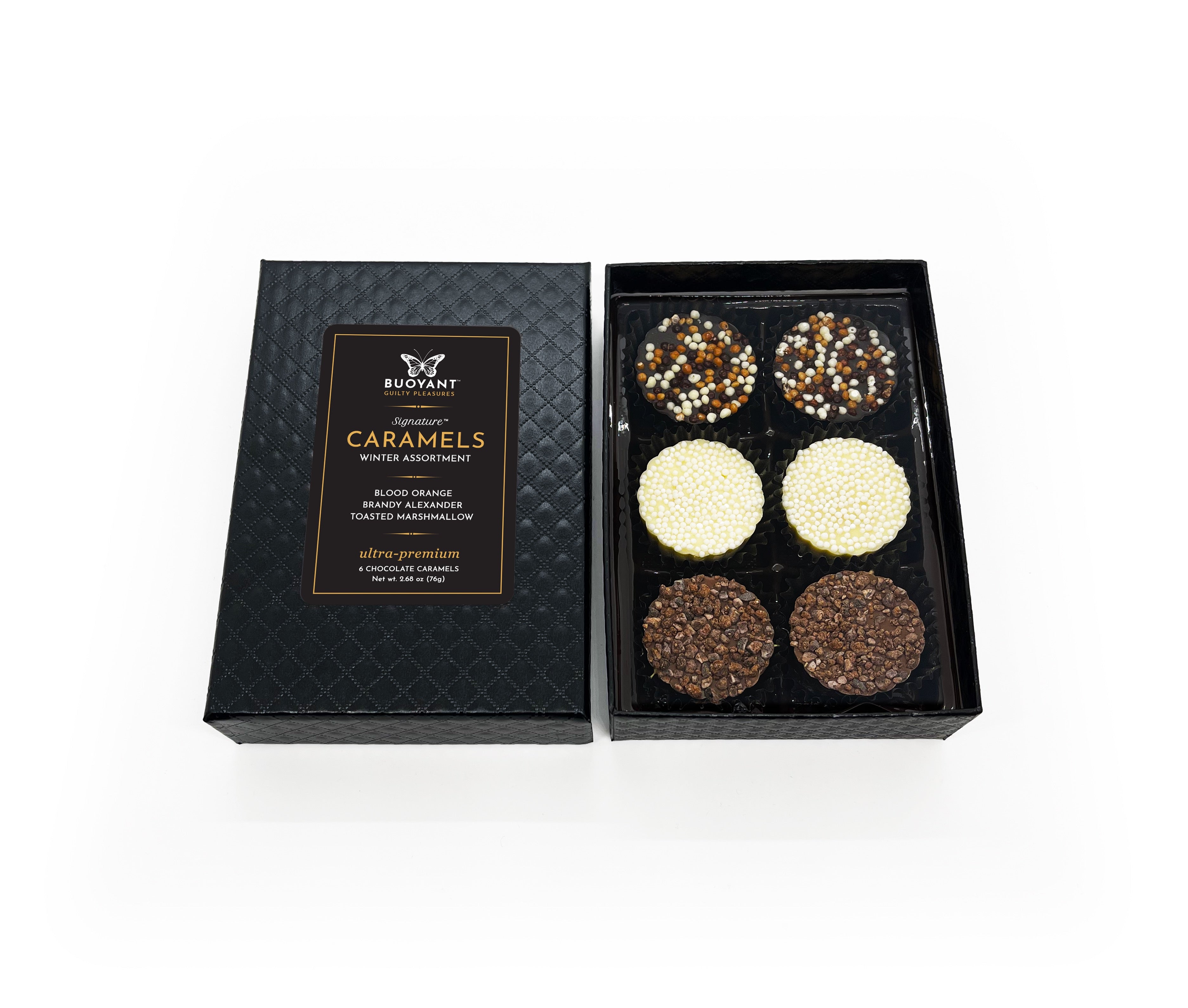 Winter Assortment Signature Caramels (Non-Infused) – Buoyant Brands Inc.