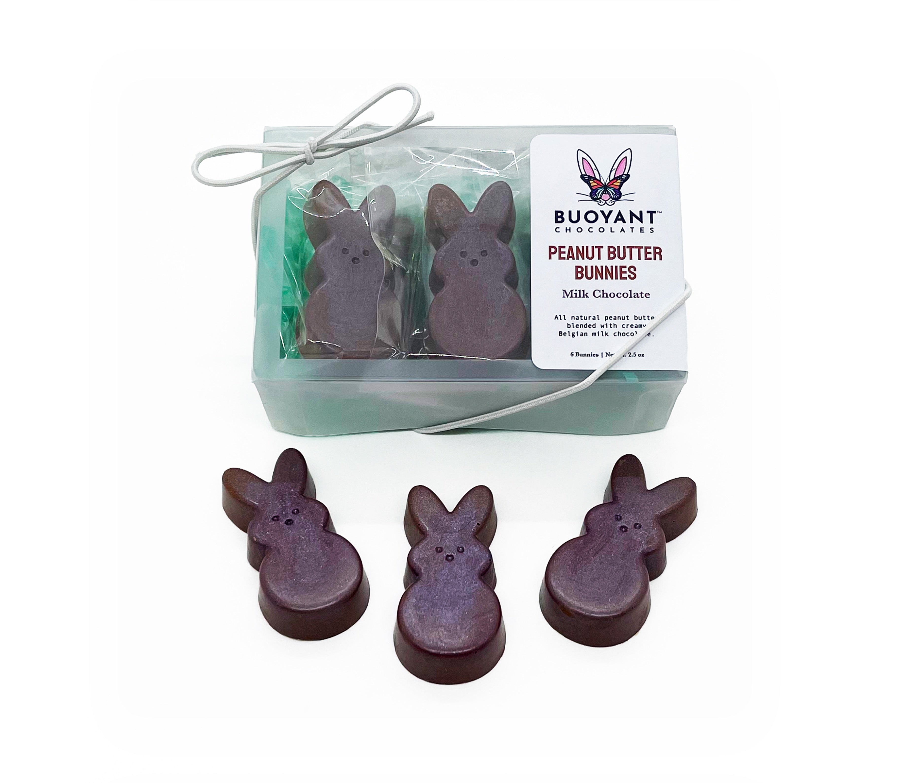 Peanut Butter Bunnies 6-Pack - Milk Chocolate – Buoyant Brands Inc.