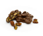 Triple-Nutty Cluster Pucks - Milk Chocolate (Non-Infused)