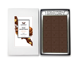 MALTED HAZELNUT PRALINE - An Artisan Chocolate Bar